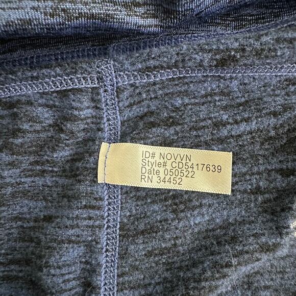 2/$30 ClimateRight by Cuddl Duds Plush High Rise Leggings Space Dye Blue #8432 - Picture 6 of 8